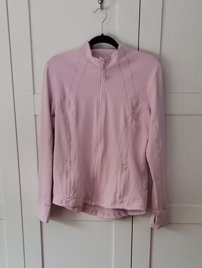 ❄️3/$30 90 Degree By Reflex Baby Pink Athletic Zip Jacket
